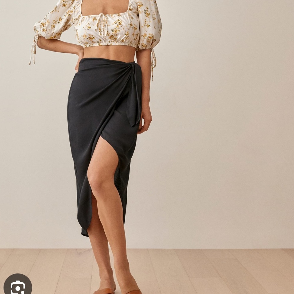 Reformation Wrap Skirt